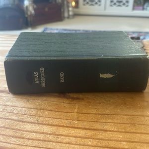 ATLAS SHRUGGED Rand, Ayn 1957 1st Edition 3rd Printing. Hardcover Library Copy.